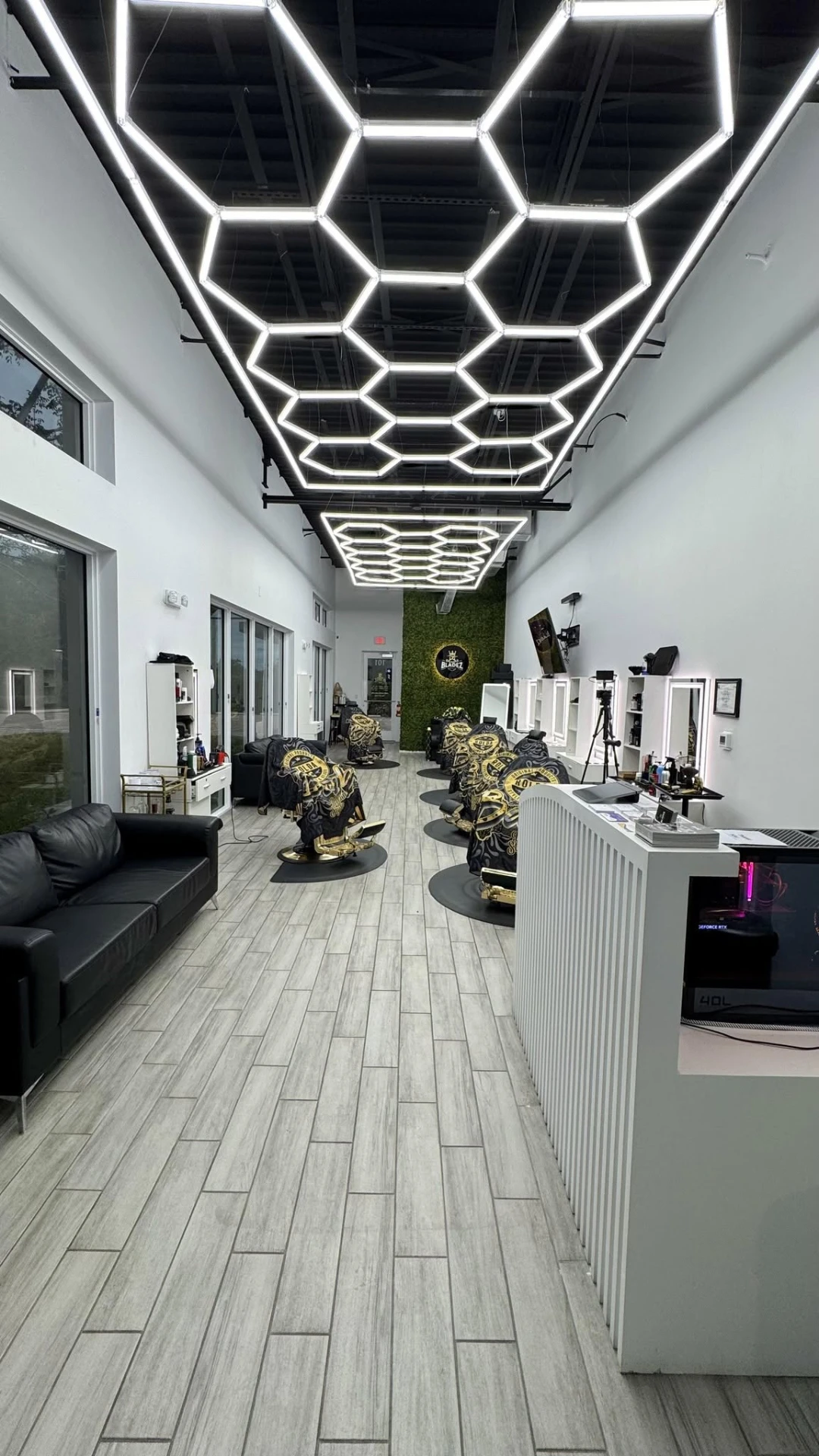 Sharp Bladez Barbershop interior